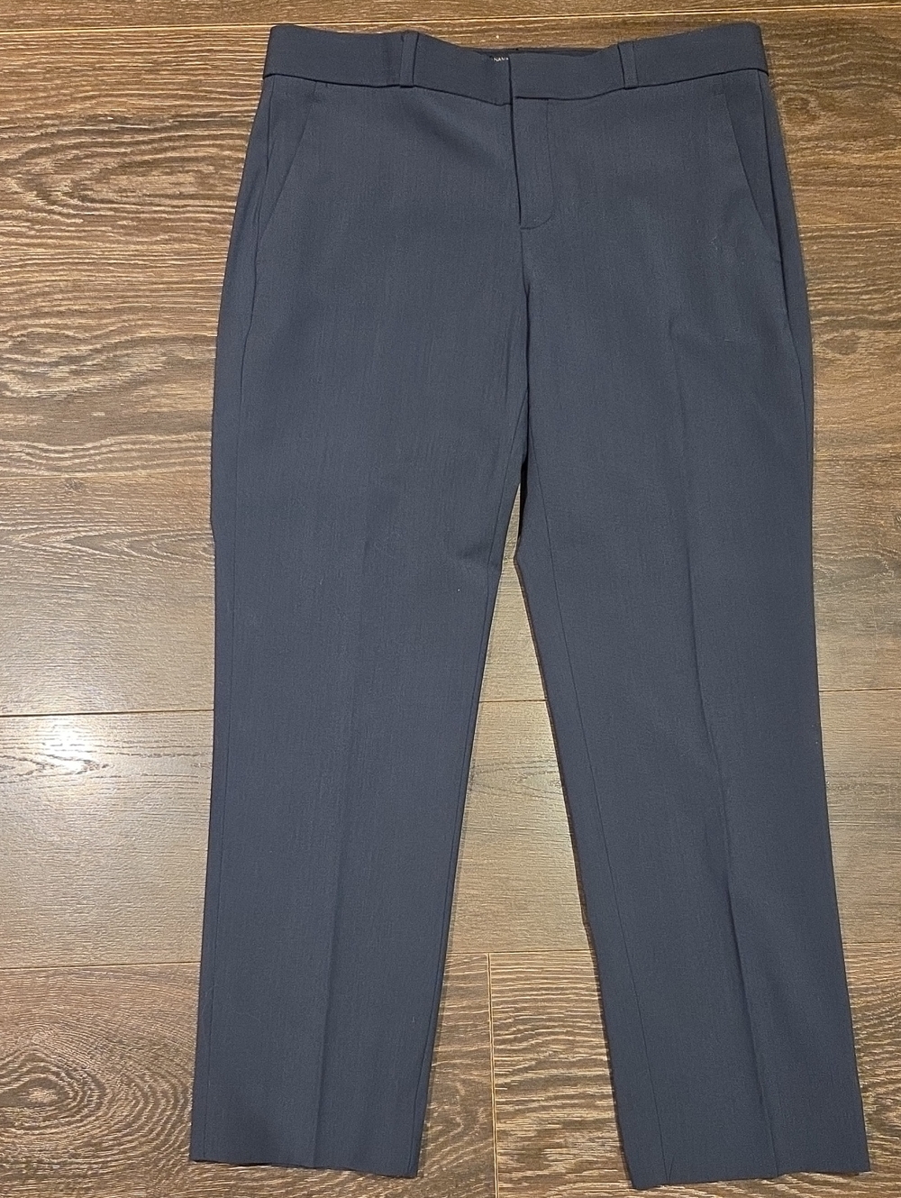 ❤️ BANANA REPUBLIC WASHABLE ITALIAN WOOL AVERY STRAIGHT ANKLE PANTS / TROUSERS 6
